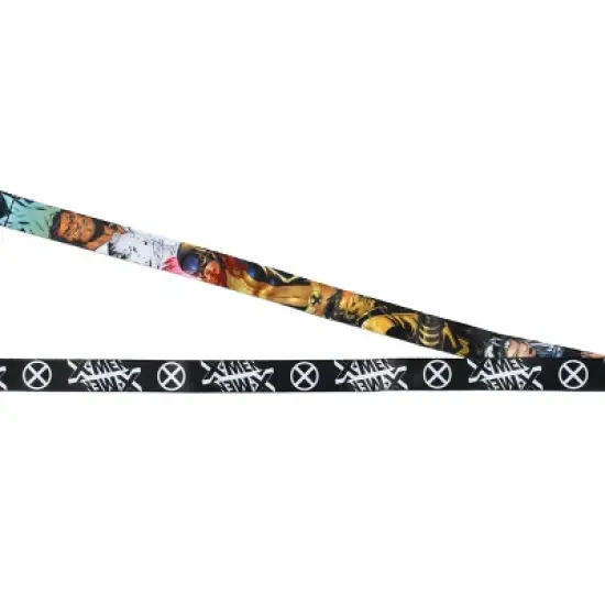 Marvel X-Men Character Logo Design Reversible ID Badge Lanyard image {3}