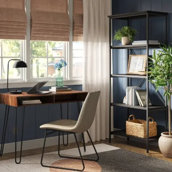 Hairpin Writing Desk with Storage - Threshold&trade; image {1}