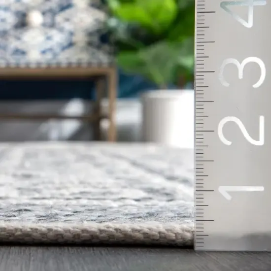 nuLOOM Mckenzie Greek Key Trellis Outdoor Patio Area Rug image {4}