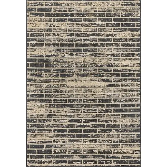 nuLOOM Justina Abstract Brick Indoor and Outdoor Patio Area Rug image {10}