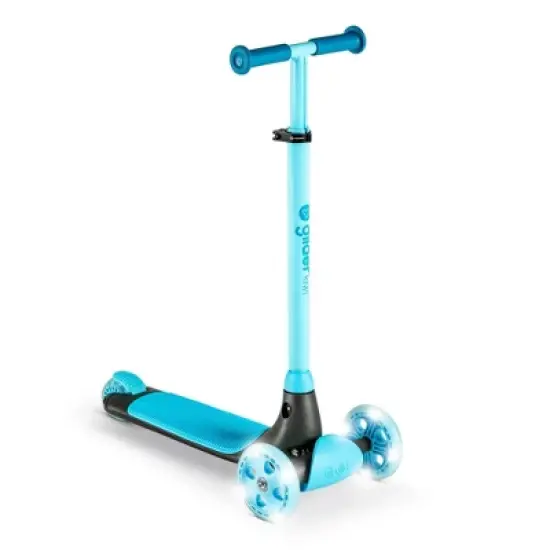 Yvolution Y Glider Kiwi 3 Wheel Kick Scooter with Light-Up Wheels image {11}