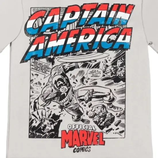 Marvel Avengers Captain America Graphic T-Shirt and Shorts Outfit Set Toddler image {2}