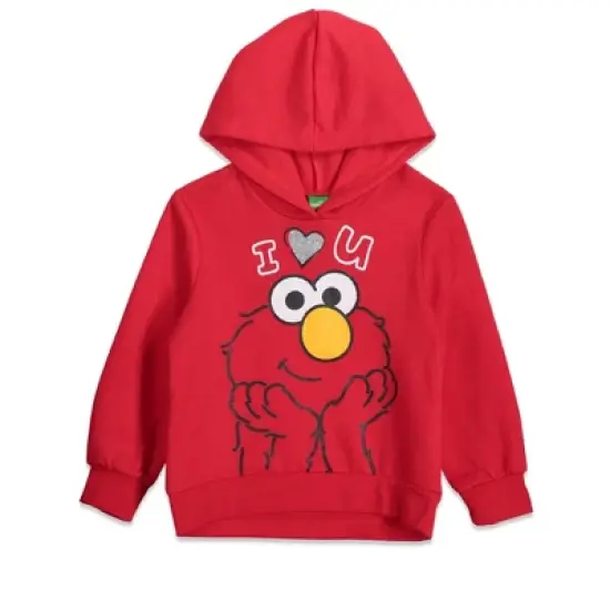 Sesame Street Elmo Girls Pullover Hoodie and Leggings Outfit Set Infant image {3}