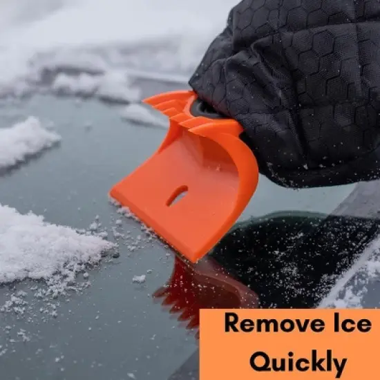 Snow Moover 2 Pack Ice Scrapers Mitt image {4}