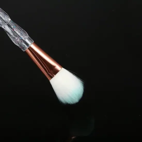 Unique Bargains Makeup Brush Set Foundation Concealer Blusher Brush Nylon Plastic Metal Handle 20 Pcs image {4}