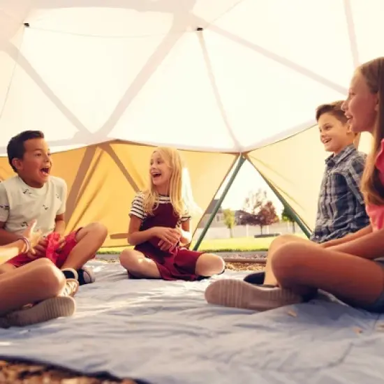 Lifetime 60" Climbing Dome with Canopy, Tan and Green (90612) image {3}