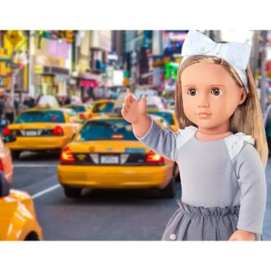 Our Generation Bina with Pom Pom Skirt 18" Fashion Doll image {1}