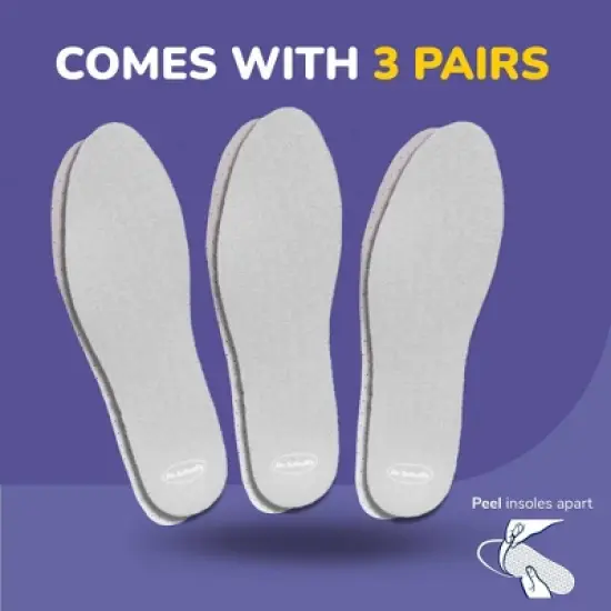 Dr. Scholl's Sockless Comfort Shoe Insoles - 3 Pair image {2}