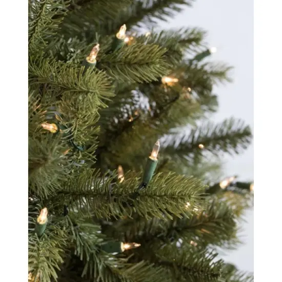 Balsam Hill Pre-Lit Bellevue Spruce Artificial Christmas Tree image {6}