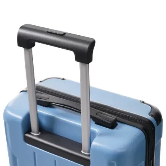Luupatchy 20 Inches Hardshell Carry-On Luggage,With 2 Packing Cubes, Blue image {5}
