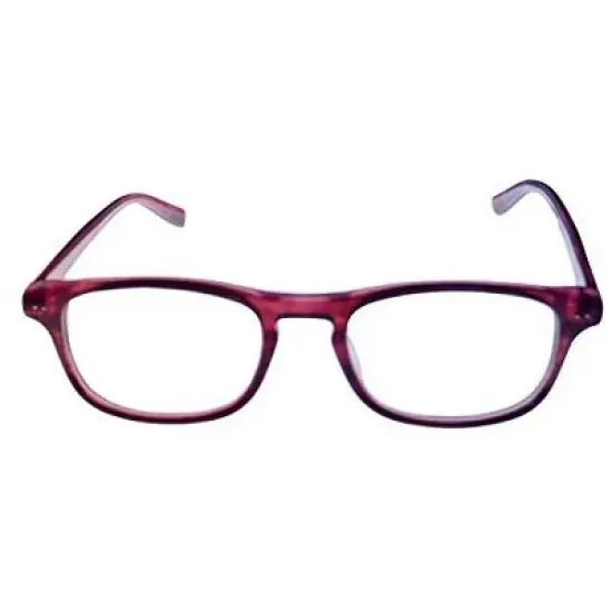 Jones New York J222 46mm Women's Acetate Square Designer Eyeglasses OR Blue Light Filter OR Reading Glasses in Pink image {1}