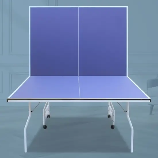 Fitness Table Tennis Table Can Be Folded, Which Is Suitable For Family Gatherings, Indoor And Outdoor Competitions And Entertainment image {3}