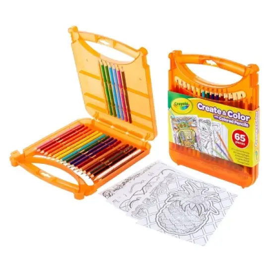 Crayola 65pc Create & Color Kit with Colored Pencils image {2}