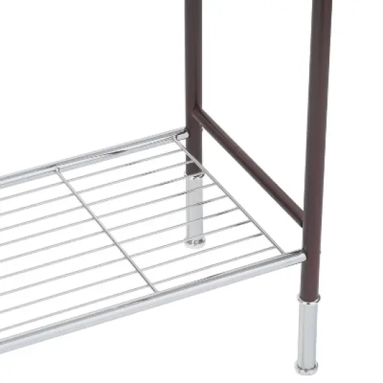 Duplex Line Towel Rack Gray - Organize It All image {3}