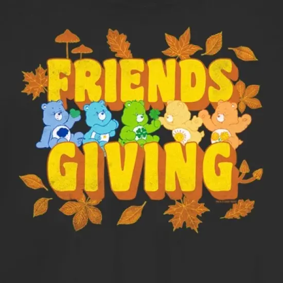 Junior's Care Bears Friends Giving T-Shirt image {1}