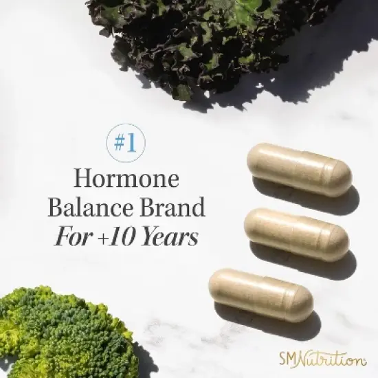 PMS Support Supplement for Women,  Microbeadlets for PMS Relief, Hormonal Acne, Hormone Balance & Period Relief, SMNutrition, 30ct image {6}