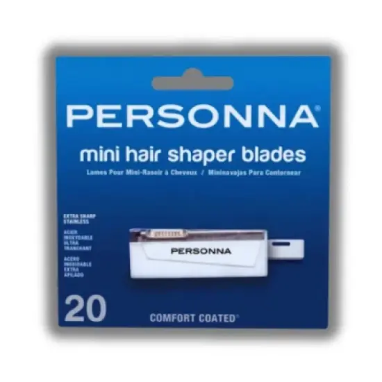 Personna Mini Hair Shaper Injector Blades | They are durable and long-lasting. | They are easy to use and replace.- (20-pack) image {2}