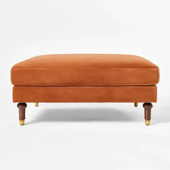 Mercer Cocktail Ottoman Rust - Threshold&trade; designed with Studio McGee image {2}