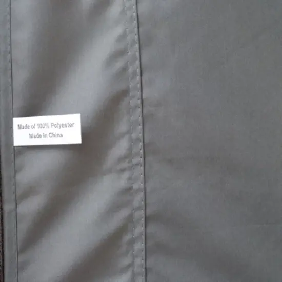 DOMETOUR Universal Canopy Cover Replacement for 12x9 Ft Curved Outdoor Pergola Structure-Grey image {5}