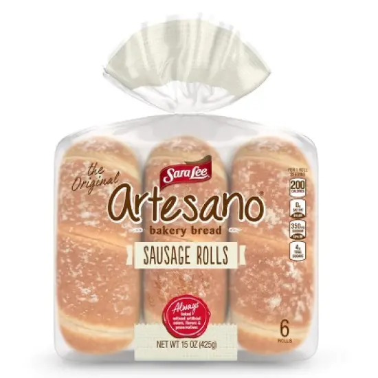 Sara Lee Artesano Sausage Rolls - 15oz image {6}