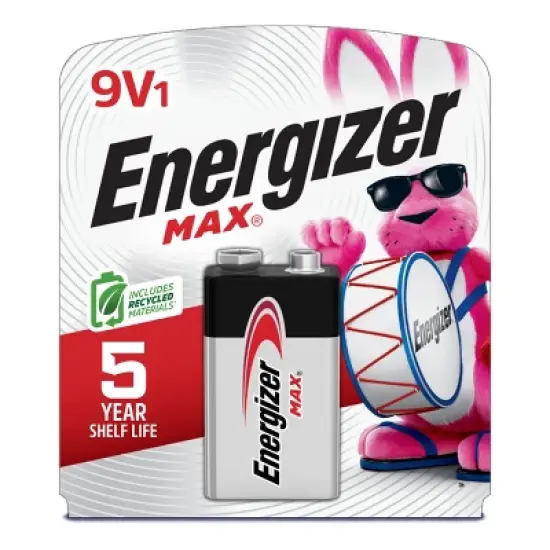Energizer Max 9V Batteries - Alkaline Battery image {7}