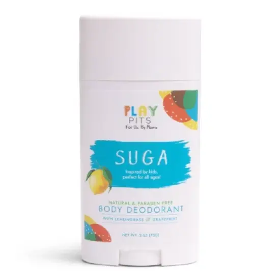 Play Pits Suga Kids' Natural Solid Deodorant - 2.65oz image {8}