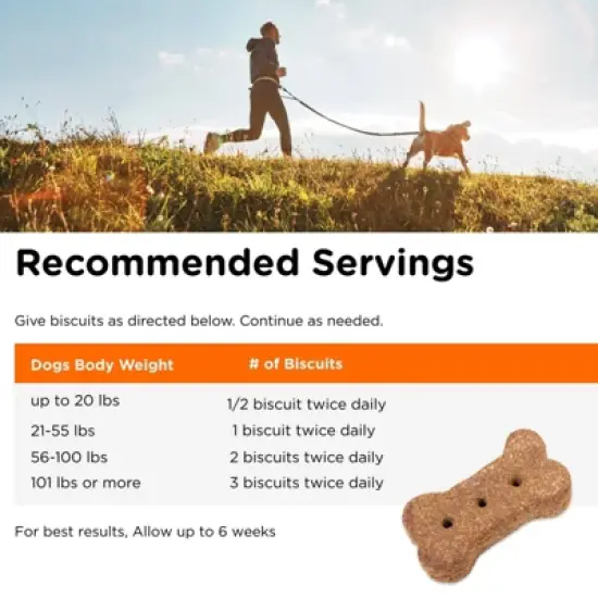 Nutri-Vet Skin and Coat Sweet Potato Flavor Vitamins and Supplements Biscuit for Dogs - 16oz/28ct image {3}