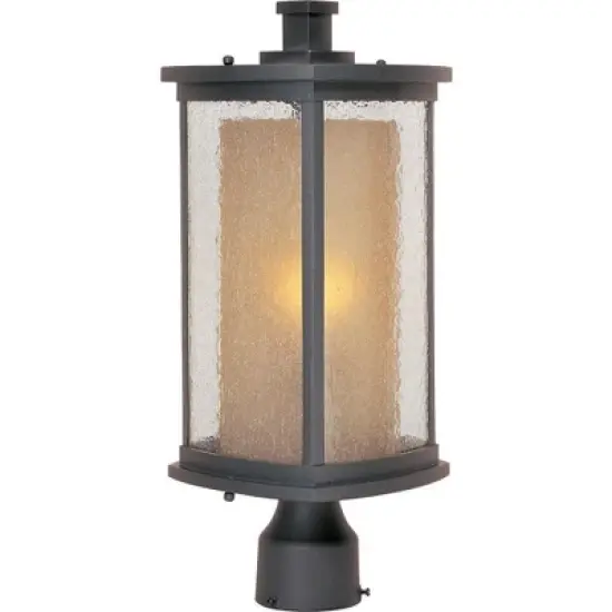 Maxim Lighting Bungalow 1 - Light Post Light in  Bronze image {1}