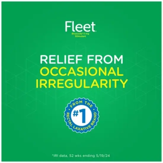 Fleet Stimulant Oral Laxative Tablets for Constipation Relief - 25ct image {3}