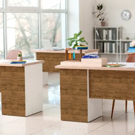 Teacher Created Resources&reg; Peel and Stick Decorative Paper Roll, 17-1/2" x 10 ft, Classic Wood image {3}