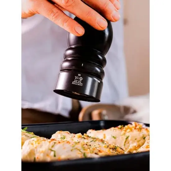 Peugeot | Paris u'Select Salt Mill, Satin Black, 18 cm - 7 in image {3}