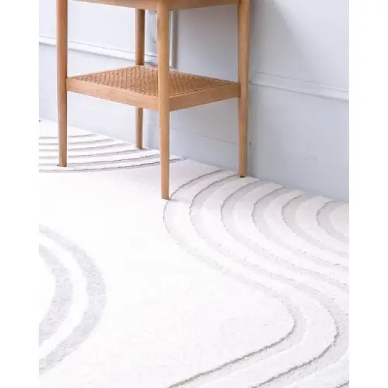 Seth Stripe Kids' Area Rug Cream - Balta Rugs image {5}