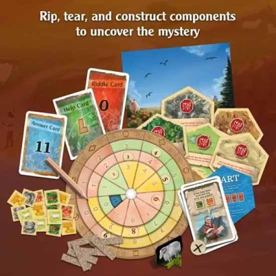 Thames & Kosmos EXIT: The Game - Adventures in Catan: Creative Thinking Board Game for 1-4 Players image {2}