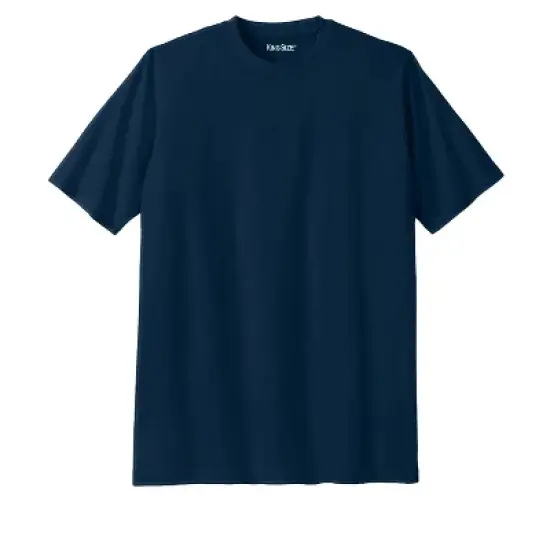 KingSize Men's Big & Tall Shrink-Less&trade; Lightweight Crewneck T-Shirt image {15}