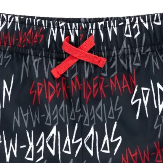 Marvel Spider-Man Cosplay T-Shirt and Mesh Shorts Outfit Set Toddler to Big Kid  image {6}