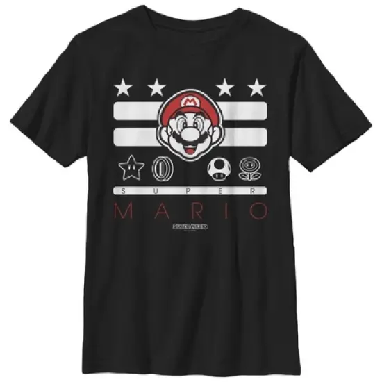 Boy's Nintendo Super Mario Power Up T-Shirt image {3}