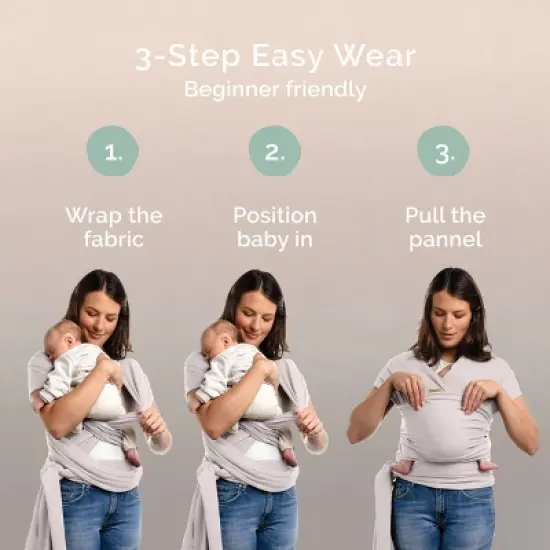 Boba Serenity Wrap Baby Carriers image {7}