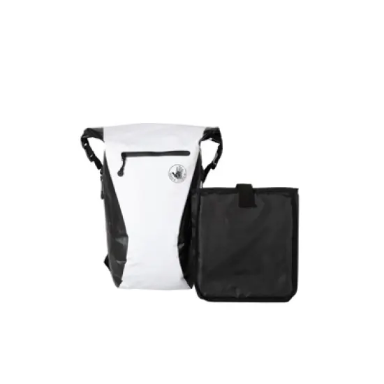 Body Glove Advenire Waterproof Vertical Roll-Top Backpack - White image {1}