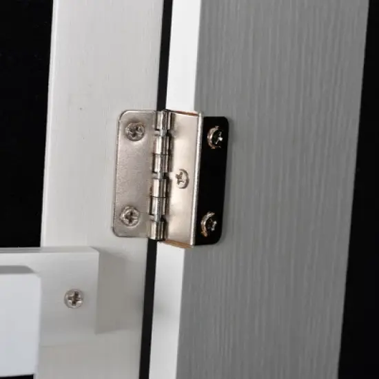 Gulches Full Length Mirror 360&deg; Swivel Jewelry Cabinet - Stylish and Functional Storage Solution for Jewelry and Accessories image {7}