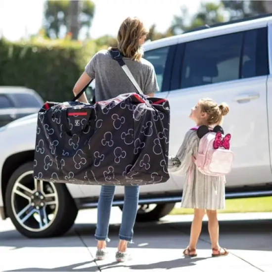 Disney Baby + J.L. Childress Single & Double Stroller Travel Bag - Mickey Black image {6}