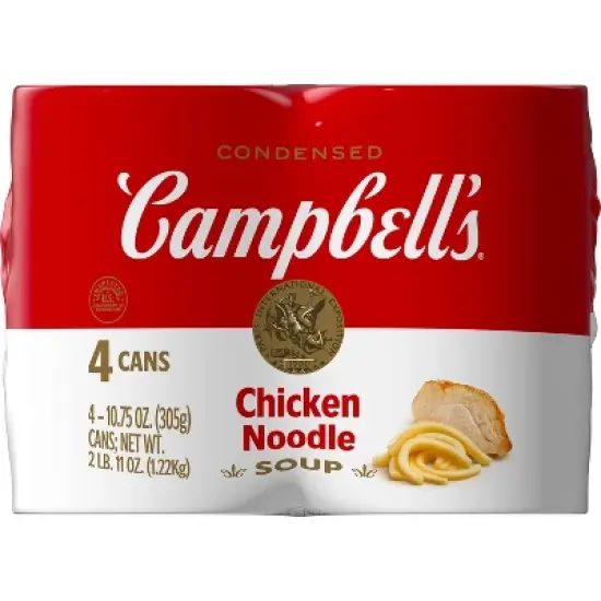 Campbell's Condensed Chicken Noodle Soup - 42oz/4pk image {11}