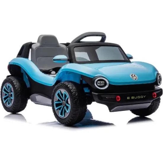 Kids Electric Vehicle Licensed Volkswagen | 12V Ride-On Toy with Remote Control | LED Lights, MP3, and Bluetooth | for Boys and Girls image {6}