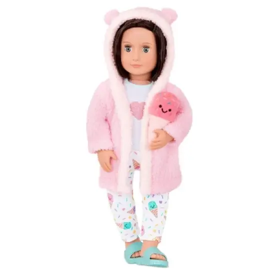 Our Generation Ice Cream Dreams Pajama & Robe Outfit for 18" Dolls image {1}
