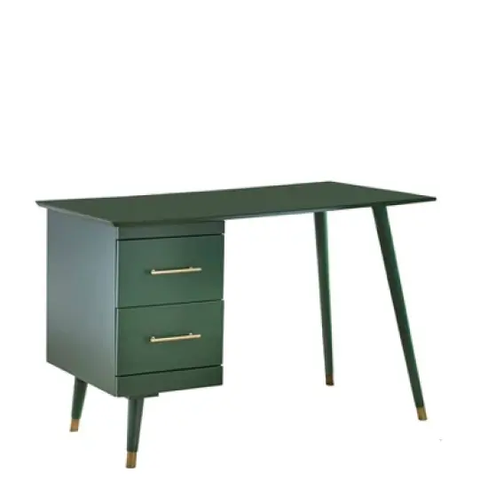 Leon Mid Century Desk Green - angelo : Home image {2}