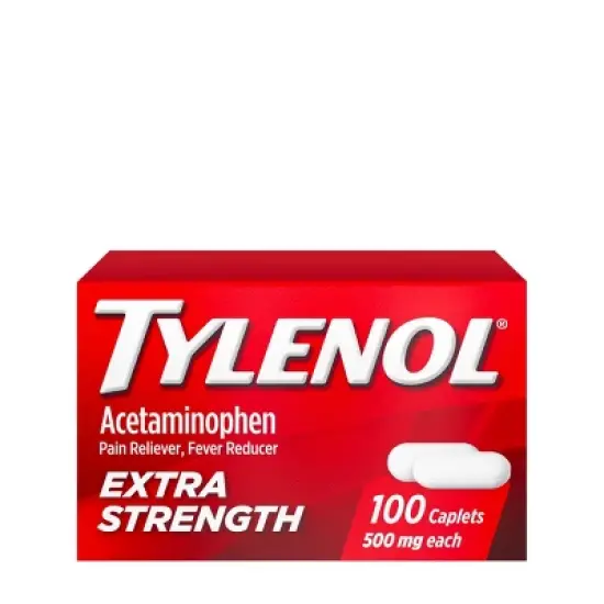 Tylenol Extra Strength Pain Reliever and Fever Reducer Caplets - Acetaminophen image {12}