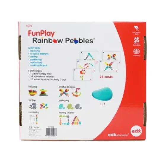 Edx Education FunPlay Rainbow Pebbles image {2}