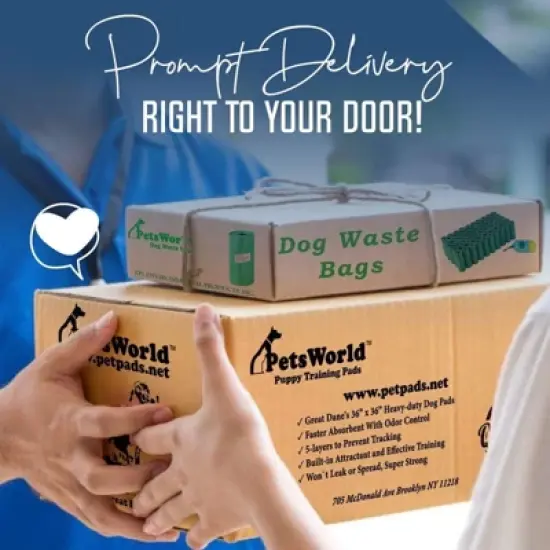 PetsWorld Gigantic (36x36 inch) Dog Training & Potty Pads image {5}