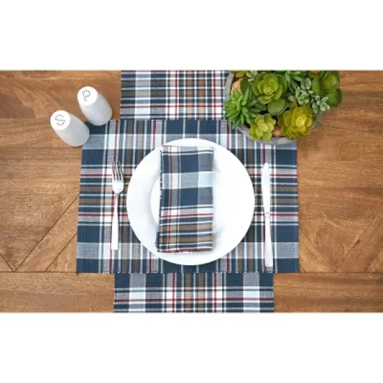 C&F Home Lawson Lake Plaid Table Runner 13" x 72" image {3}