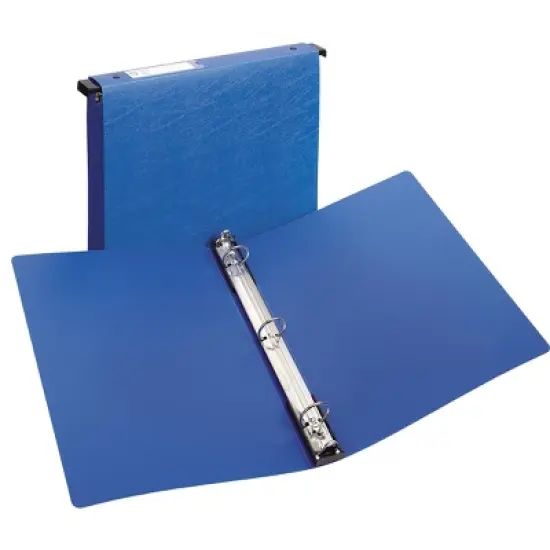 Avery Hanging Storage 3 Ring Binder, 1" Round Rings, 1 Blue Binder (14800) image {6}