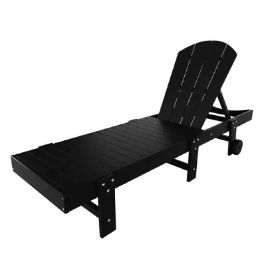 WestinTrends Malibu 3 Piece Poly Reclining Chaise Lounge With Wheels image {8}